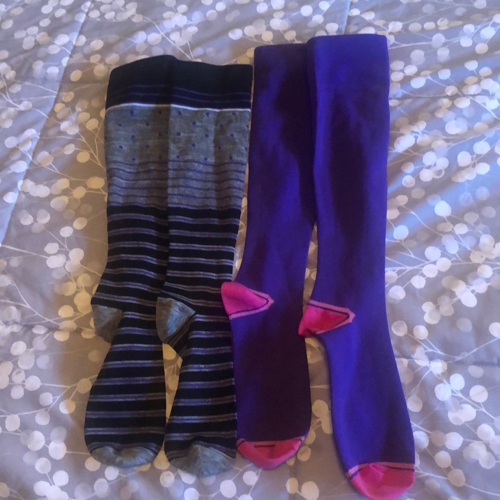 Compression socks.